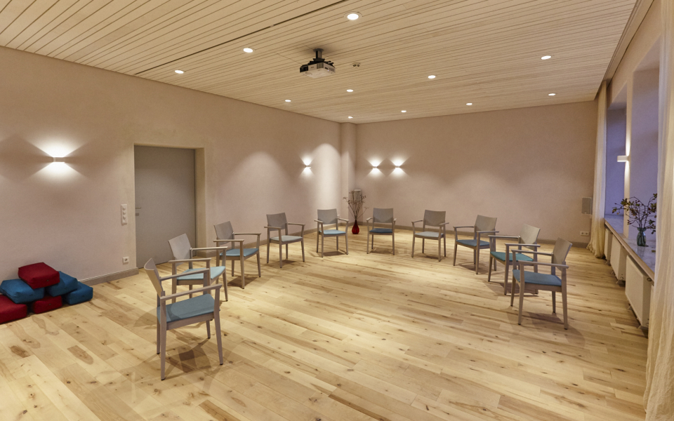 32 seminarraum bestuhlt